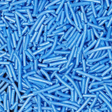 Pearlized Blue All Natural Jimmies Sprinkles đź’ź - Cool Mom Sprinkles